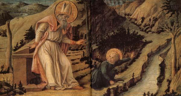 Filippino Lippi The Vision of St.Augustine china oil painting image